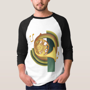 French Horn Deco T-Shirt