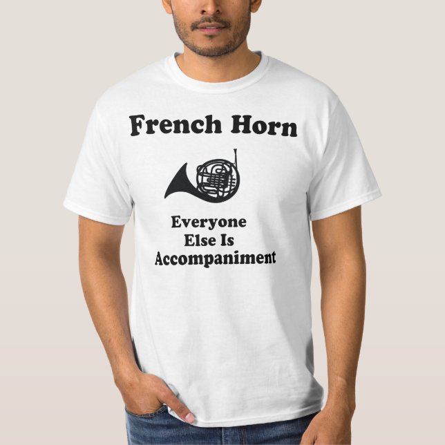 French Horn Gift T-Shirt (Front)