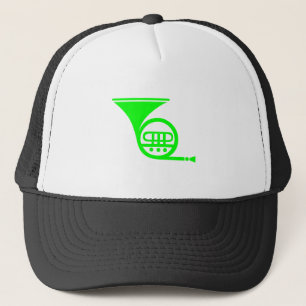 French Horn - Green Trucker Hat