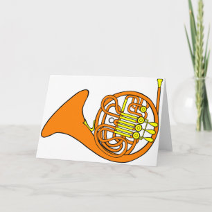 French Horn Greeting Cards
