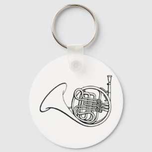 French Horn Key Ring