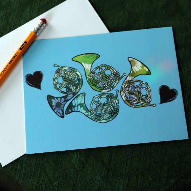 French Horn Marching Band Class Teacher            Postcard (Creator Uploaded)