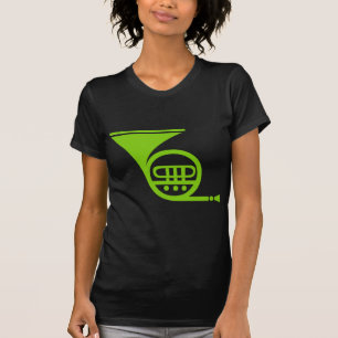 French Horn - Martian Green T-Shirt