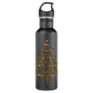 French Horn music Lover Xmas Gift French Horn Chri 710 Ml Water Bottle