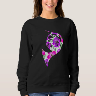 French Horn Musical Instrument French Horn Players Sweatshirt