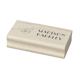 French Horn Musician Band Teacher Rubber Stamp