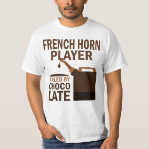 French Horn Player (Funny) Chocolate T-Shirt