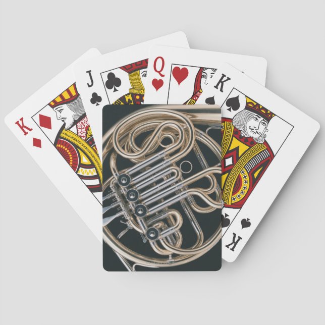 French Horn Playing Cards (Back)