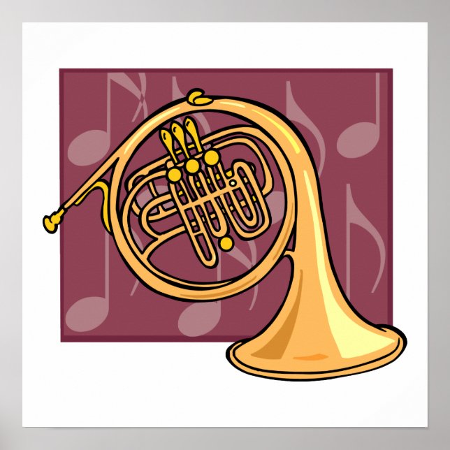 French Horn Poster (Front)