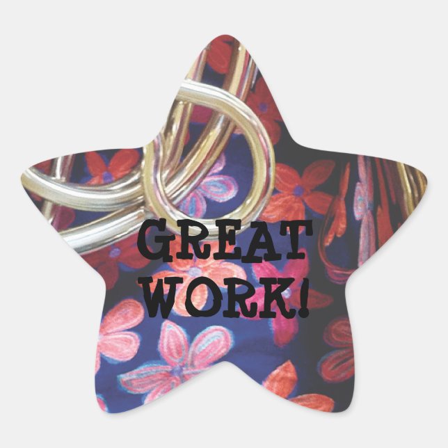 French Horn Reward Sticker (Front)