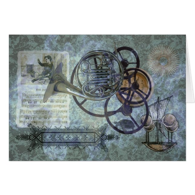 French Horn Steampunk Medley (Front Horizontal)