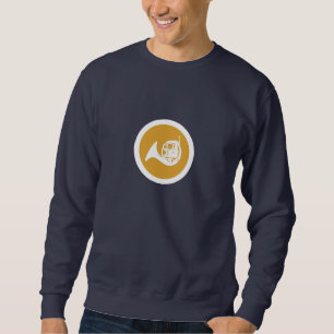 French Horn T-shirt on Dark Background Sweatshirt