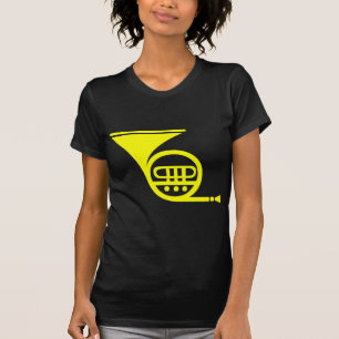French Horn - Yellow T-Shirt