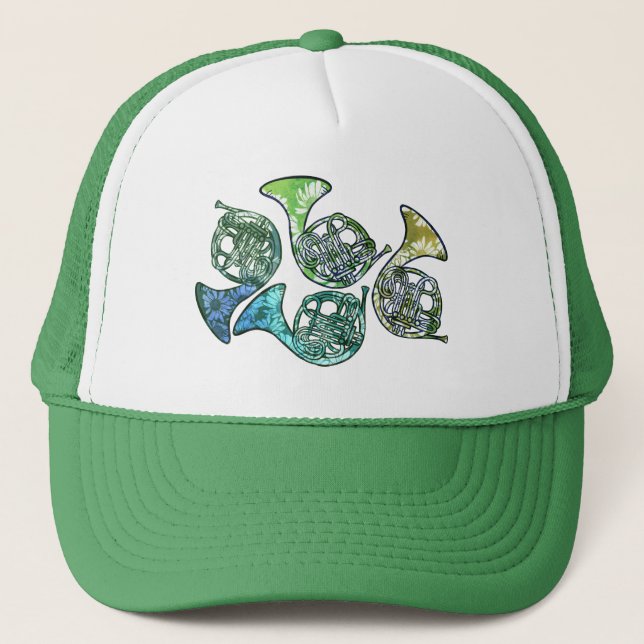 French Horns Daisy Band Class Teacher              Trucker Hat (Front)