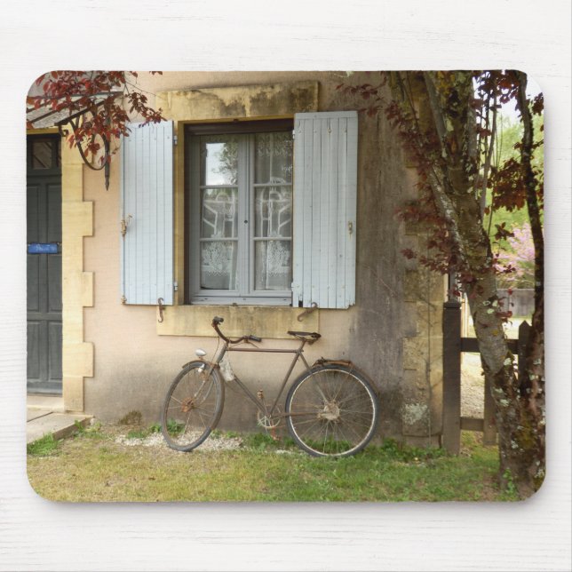 French House Mouse Mat (Front)