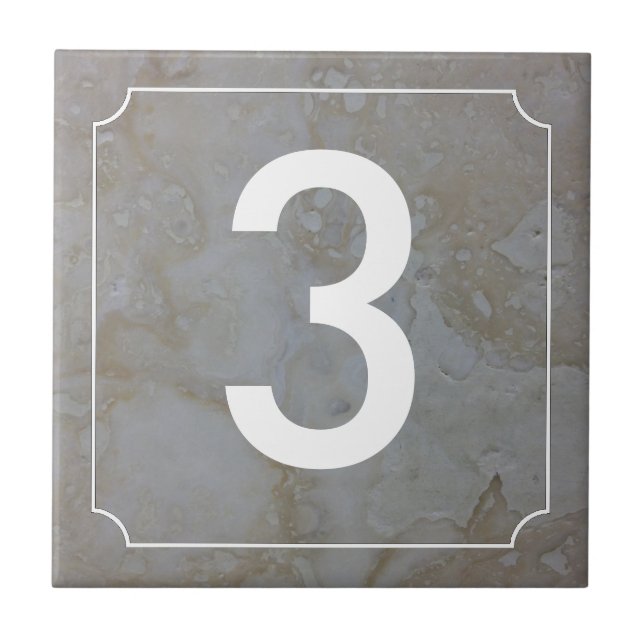 French House Number Tile (Front)