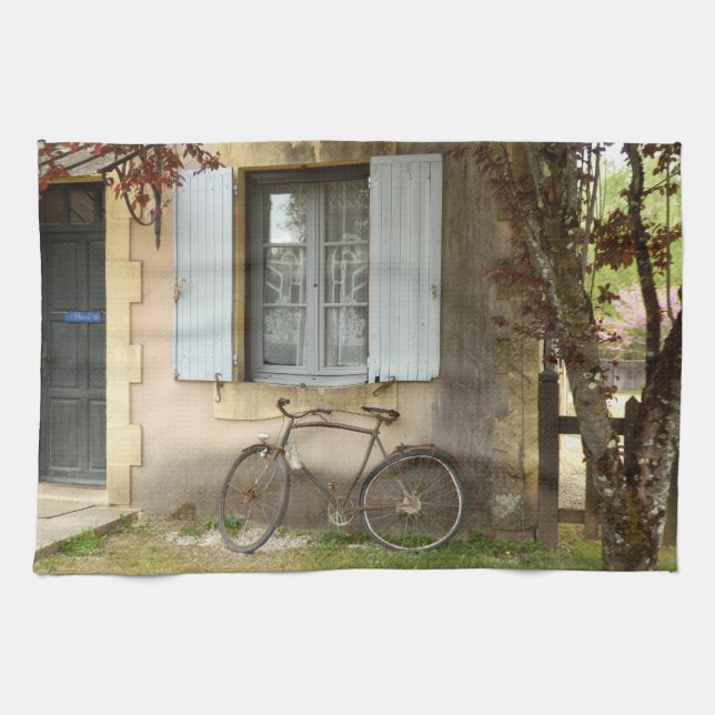 French House Tea Towel (Horizontal)