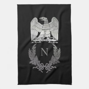 French Imperial Eagle Tea Towel