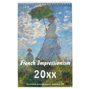 French Impressionism and Post-Impressionism Calendar