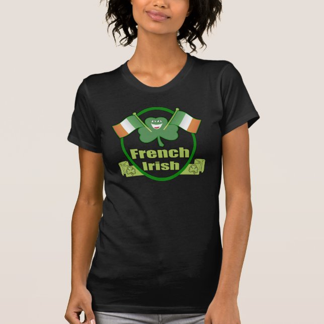 French Irish St. Patrick's T-shirt (Front)