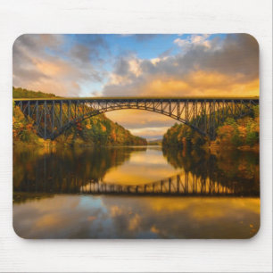 French King Bridge in Fall Mouse Pad