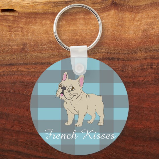 French Kisses Key Ring (Back)