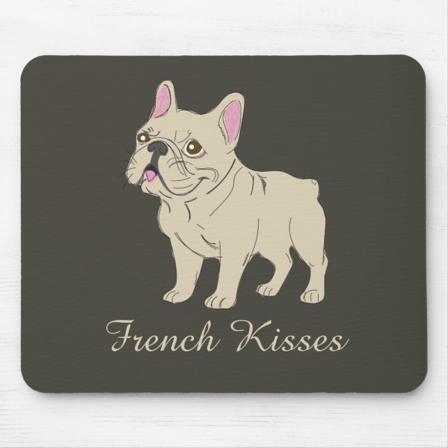 French Kisses Mouse Pad (Front)