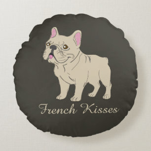 French Kisses Round Cushion