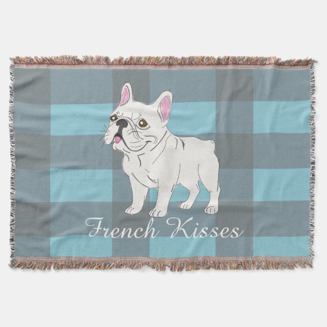 French Kisses Throw Blanket (Front)