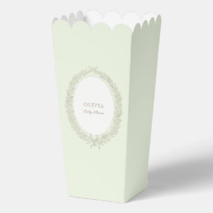 French Laduree Patisserie Boulangerie Mint Green Favour Box