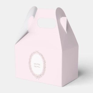 French  Laduree Patisserie Boulangerie Pink Favour Box