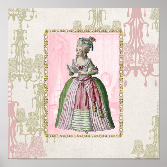 French Lady Pink Poster (Front)