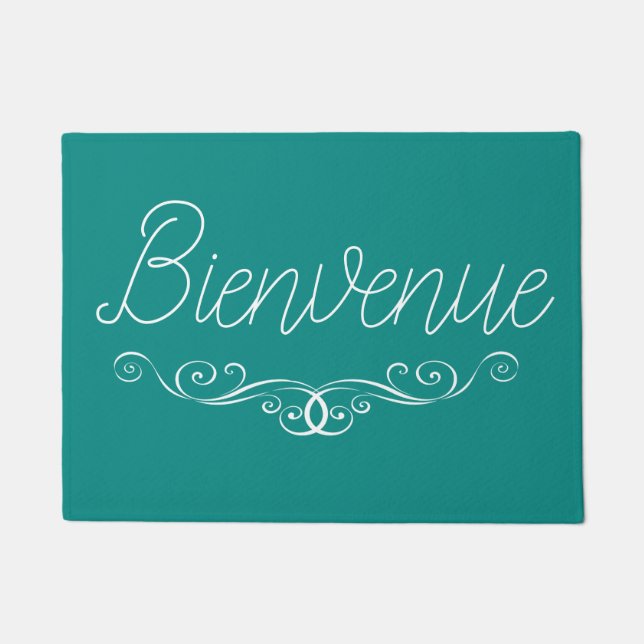 French Language Home Welcome Mats (Front)