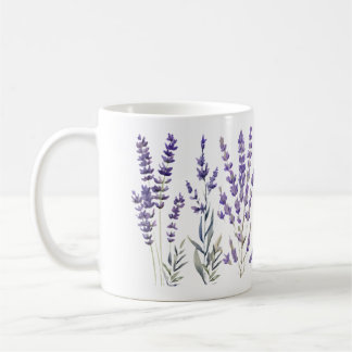 French Lavender Design Coffee Mug