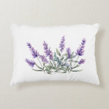 French Lavender Pattern. Watercolour