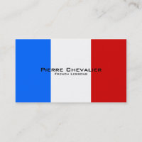 French Lessons / French Teacher / Flag of France