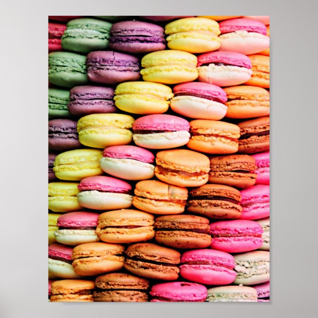 French macaron poster (Front)