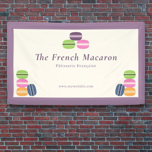 French Macarons Banner 