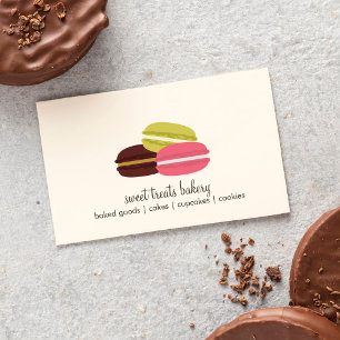 French Macarons Business Card