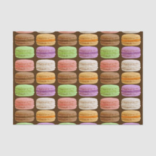 French Macarons, Multi-Coloured Pastels Tissue Paper