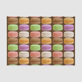 French Macarons, Multi-Coloured Pastels Tissue Paper