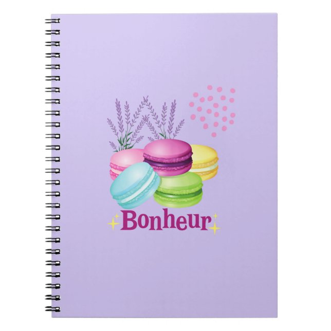  French Macarons Notebook (Front)