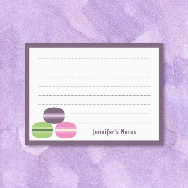 French Macarons  Post-it Notes (French Macarons Post-it Notes)