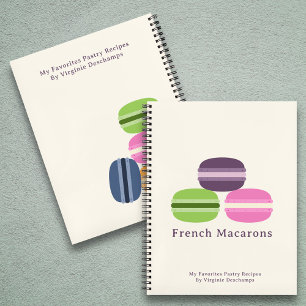 French Macarons Recipes Notebook