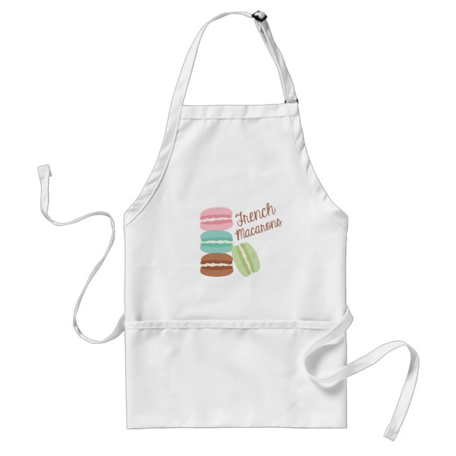 French Macarons Standard Apron (Front)