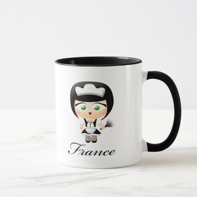 French Maid Mug (Right)