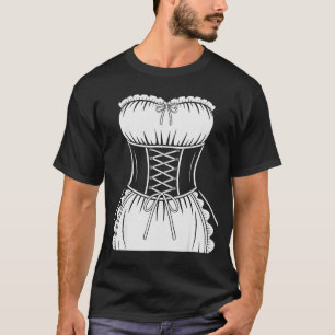 French Maid Shirt Adult Men Women Anime Cosplay Co