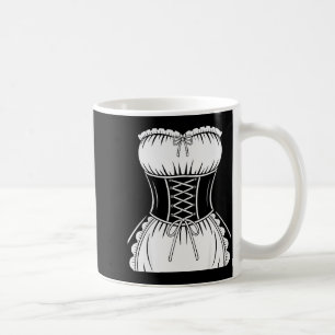 French Maid Shirt Adult Men Women Anime Cosplay Co Coffee Mug