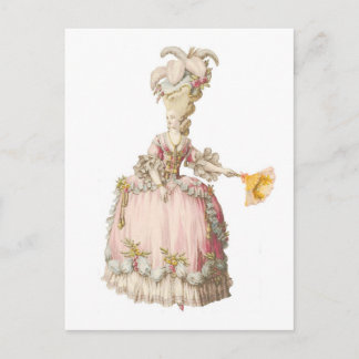 French Marie Antoinette PostCard