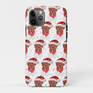 French Mastiff Dog Breed Christmas iPhone 11 Pro Case